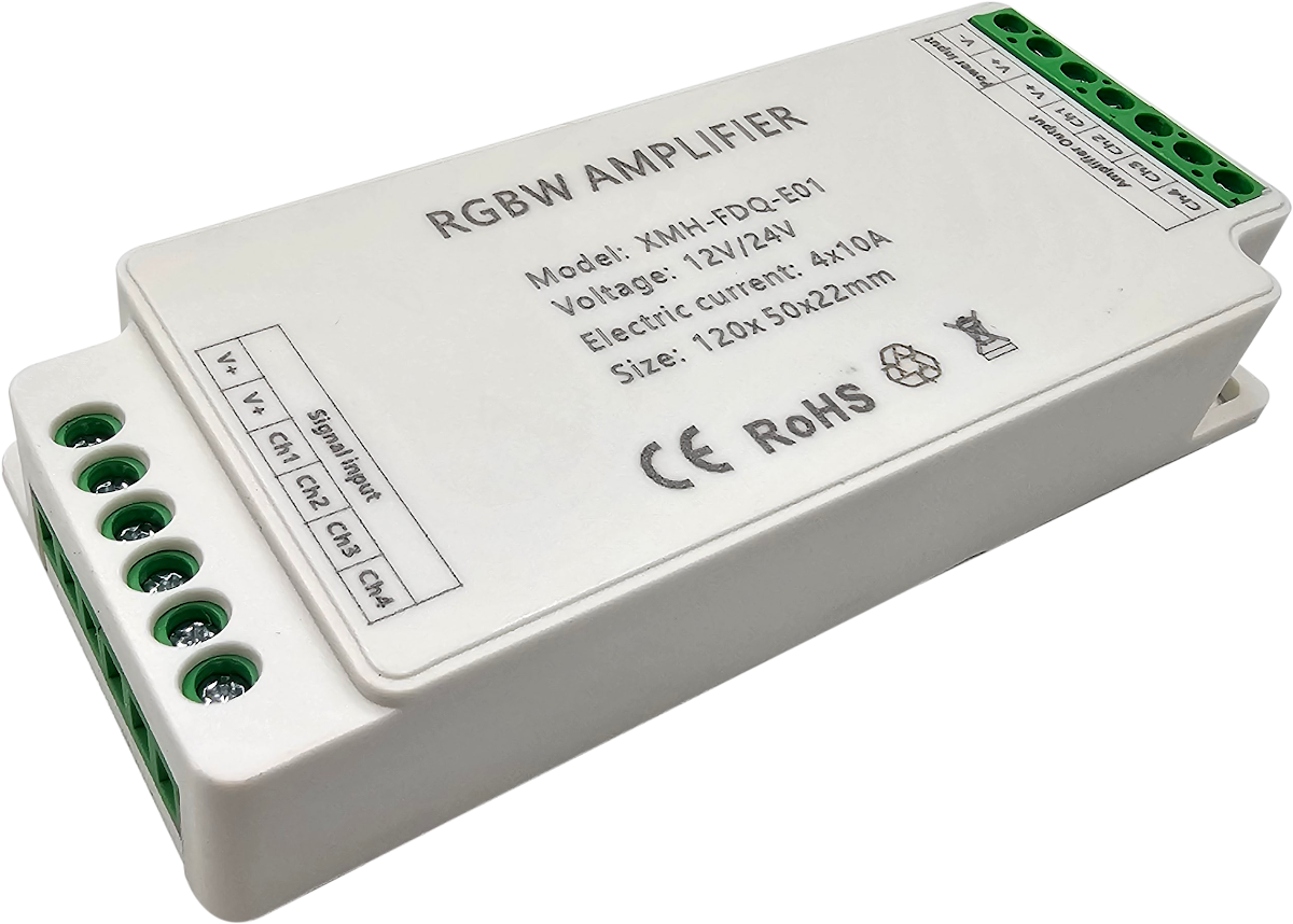 RGB/RGBW AMPLIFIER (RGBW Signal Amplifier)