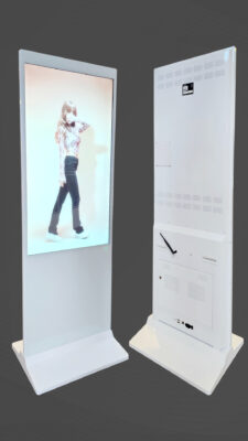 TOTAM PANEL DISPLAY SCREEN-WHITE
