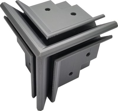 PLASTIC T CONNECTOR- 4040 (PLASTIC T CONNECTOR- 4040)