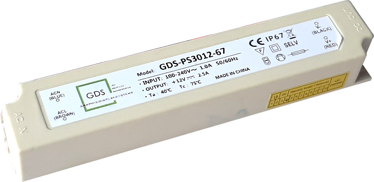 Waterproof Drivers-30W (GDS-PS3012-67)