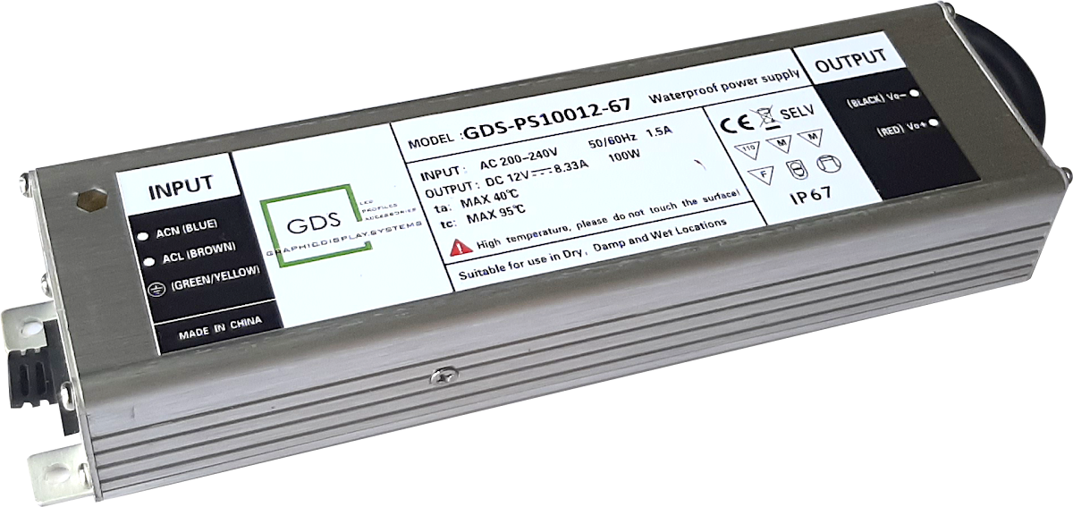 Waterproof Drivers-100W (GDS-PS 10012-67)