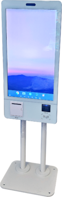 KIOSK SCREEN WITH SCANNER & PRINTER