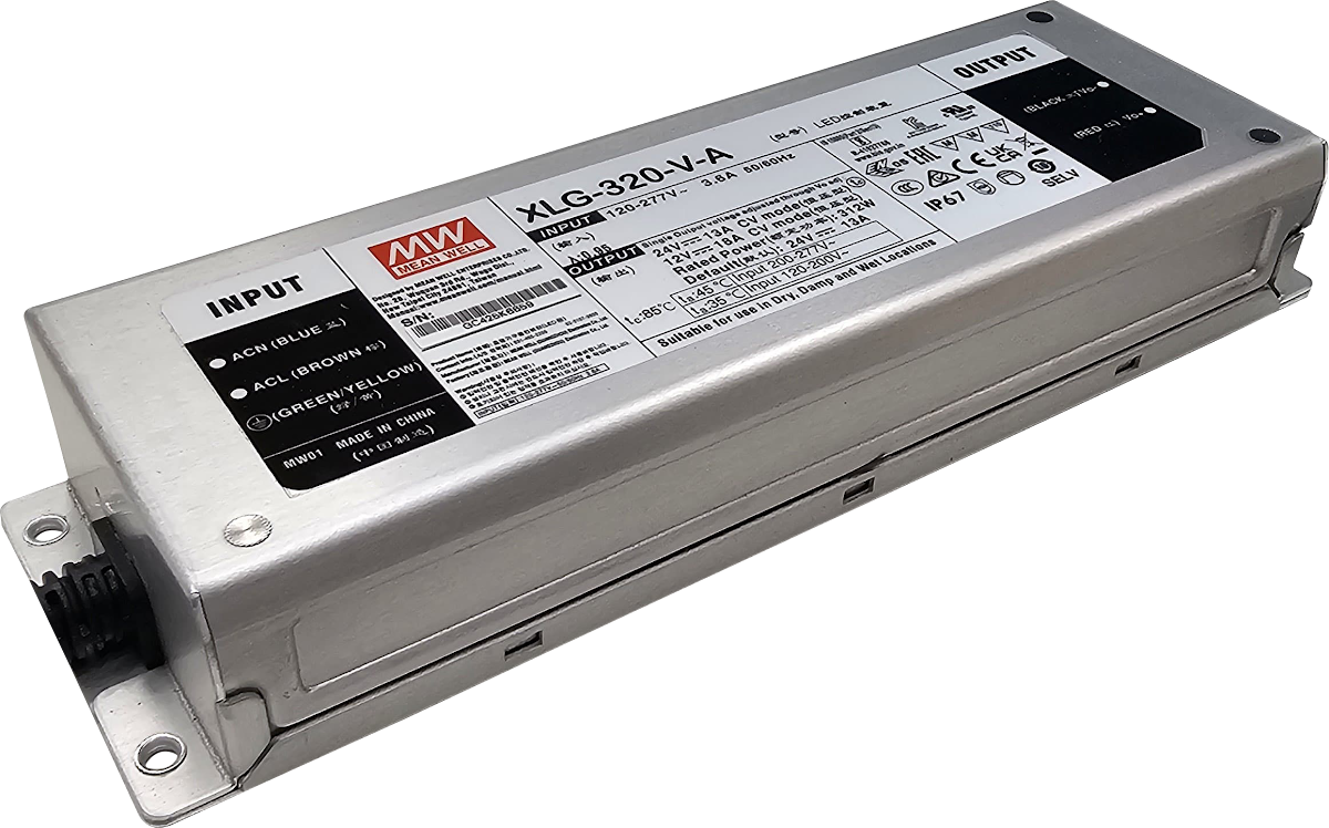MEANWELL DRIVER-XLG320W (GDS-MW-XLG-320-V-A)