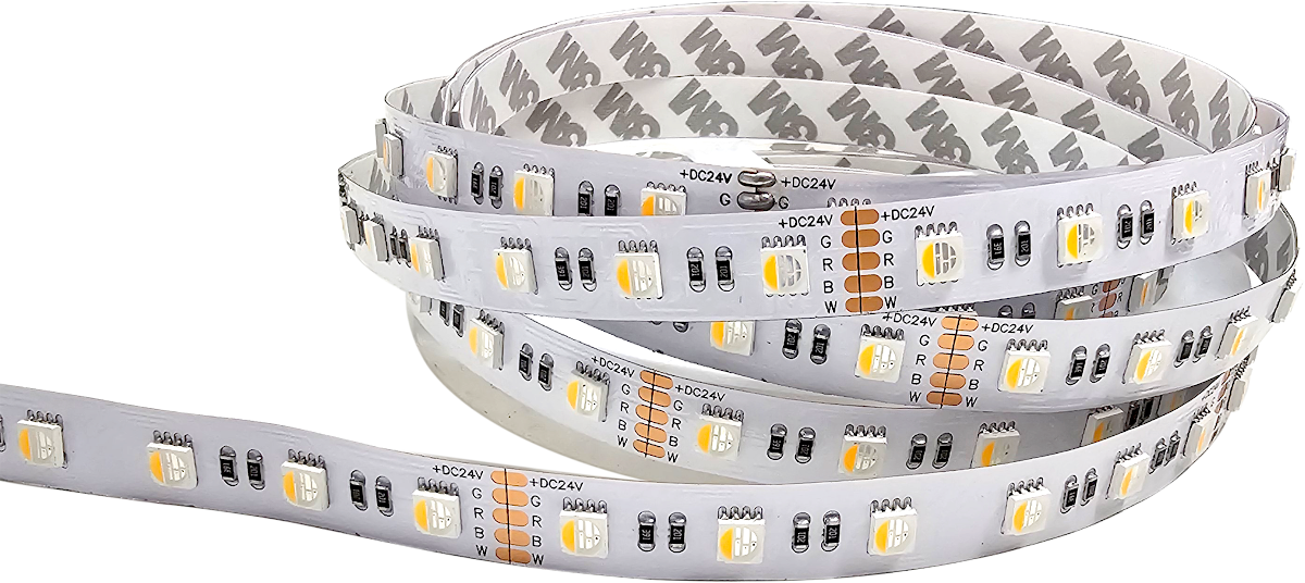 GDS-RGBW LED STRIPS-60LEDS (RGBW.60.IP20.24V.70-75W 5mtrs)