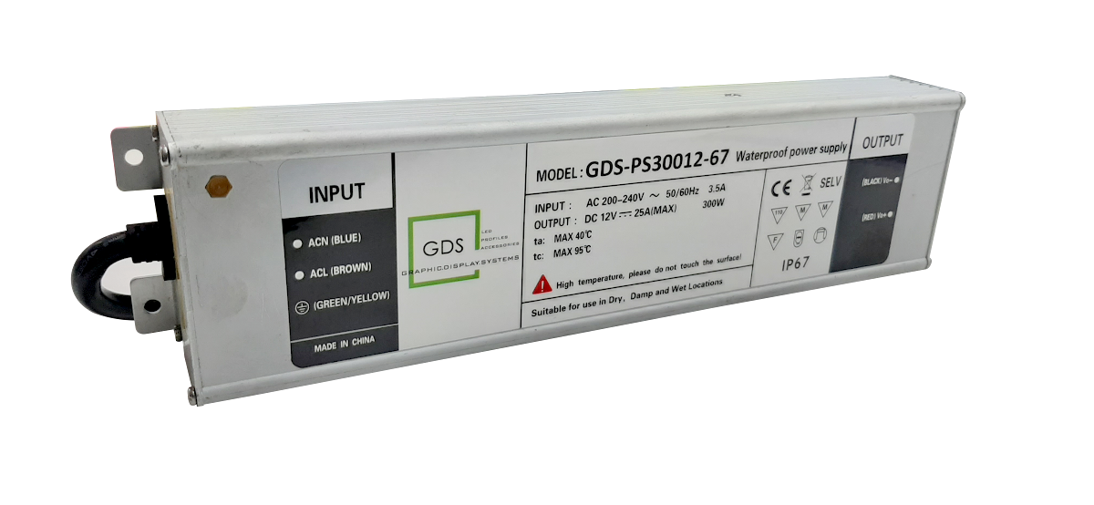 Waterproof Drivers-300W (GDS-PS30012-67)
