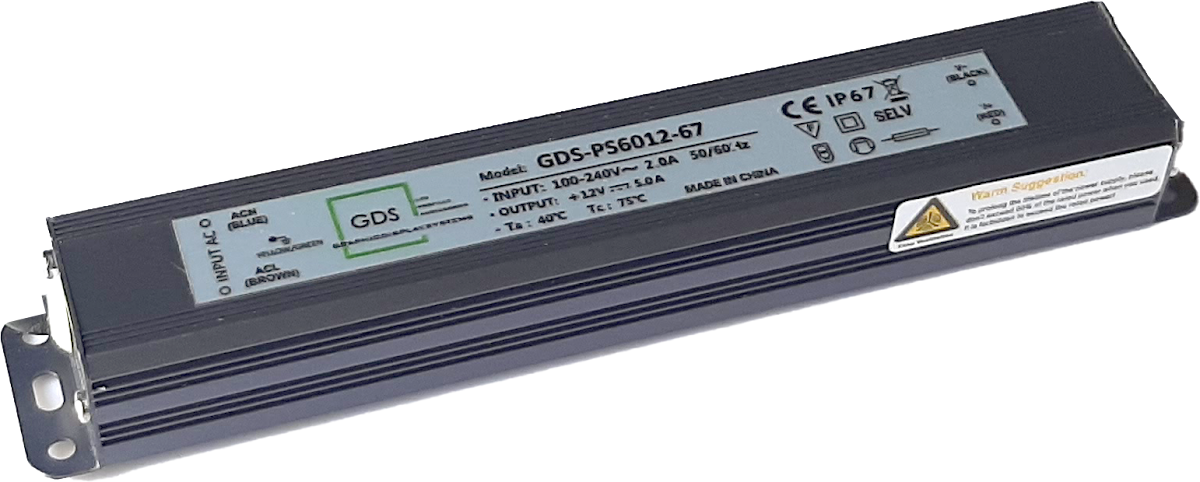 Waterproof Drivers-60W (GDS-PS6012-67)