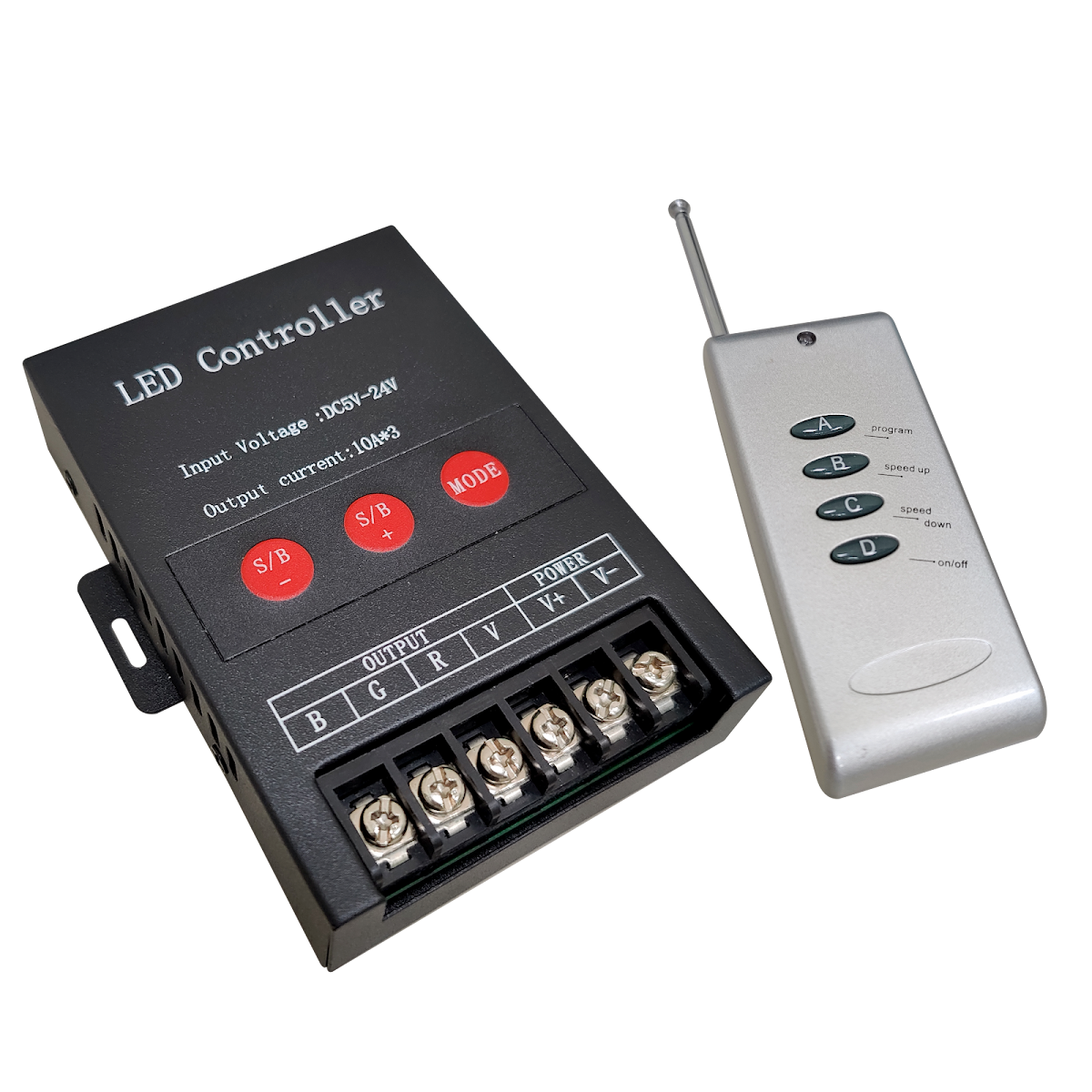 RGB LED CONTROLLER (RGB CONTROLLER WITH REMOTE)