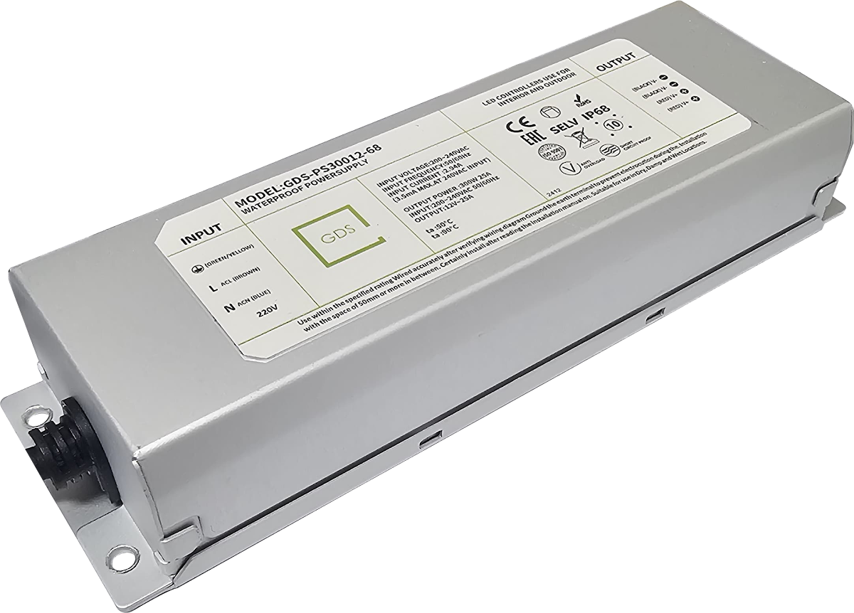 Waterproof Drivers-300W (GDS-NPS30012-68)